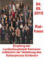 A Kulturpreis Schlesien Empfang Rathaus